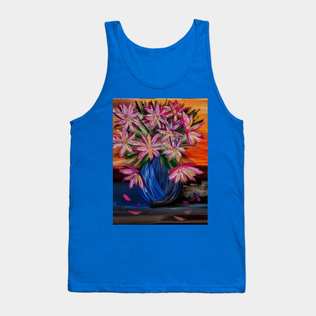 Beautiful abstract floral artwork Tank Top by kkartwork